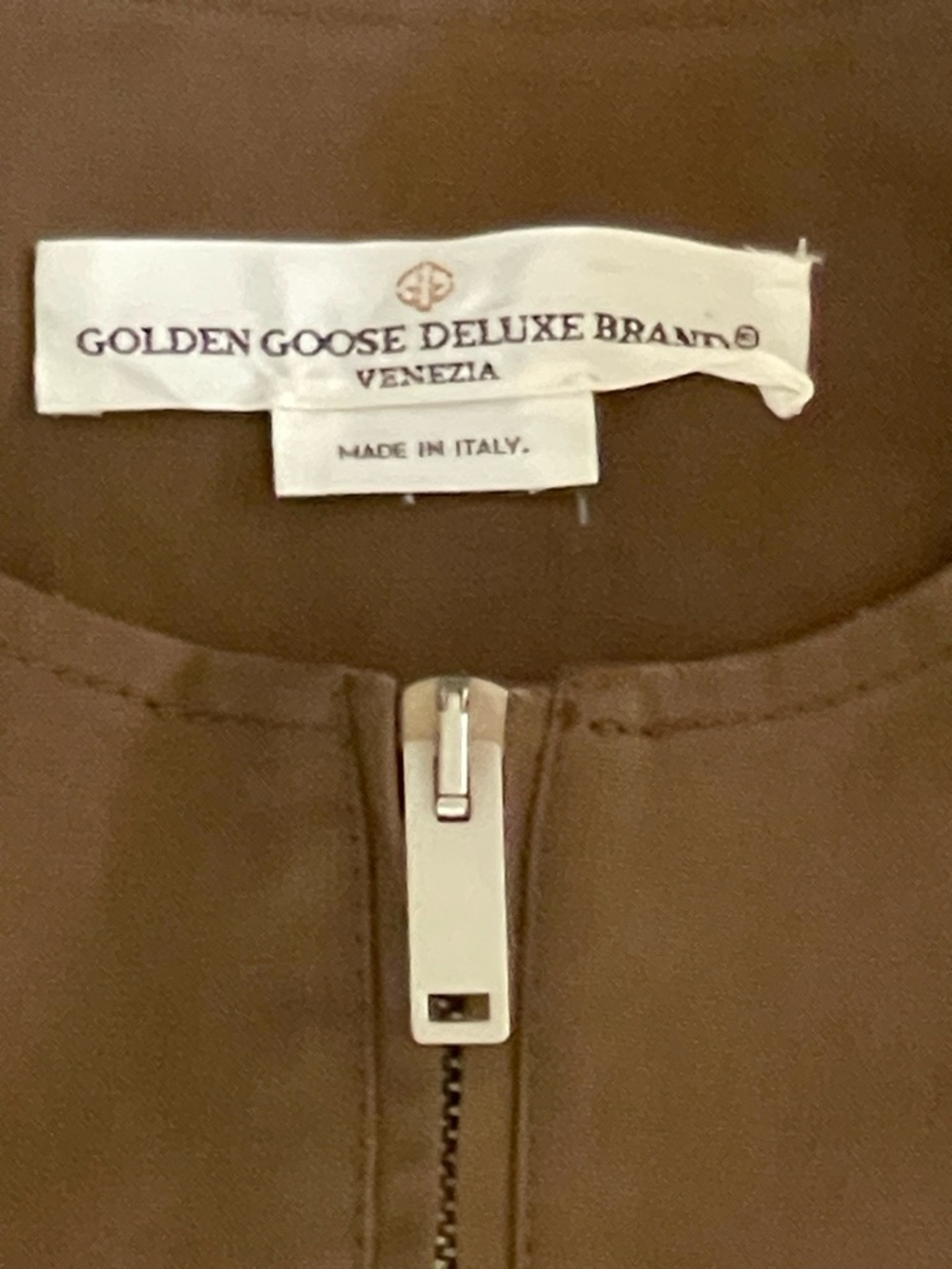 Golden Goose Olive Long-Sleeve Shirt Dress with Tie Belt - Picture 9 of 12